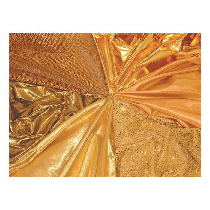 Gold Fabric x 1m - Pack of 5