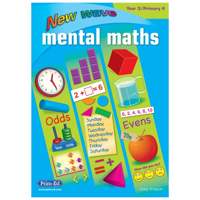 New Wave Mental Maths Year 3 - Pack of 30