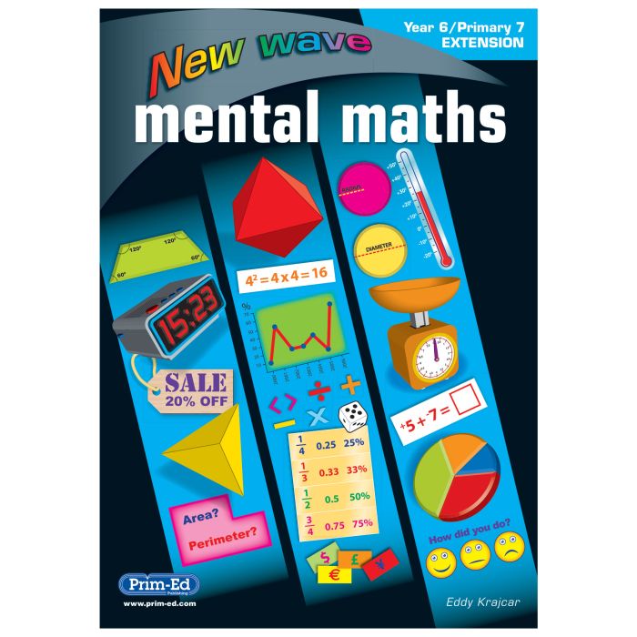 New Wave Mental Maths Year 6/7 - Pack of 30