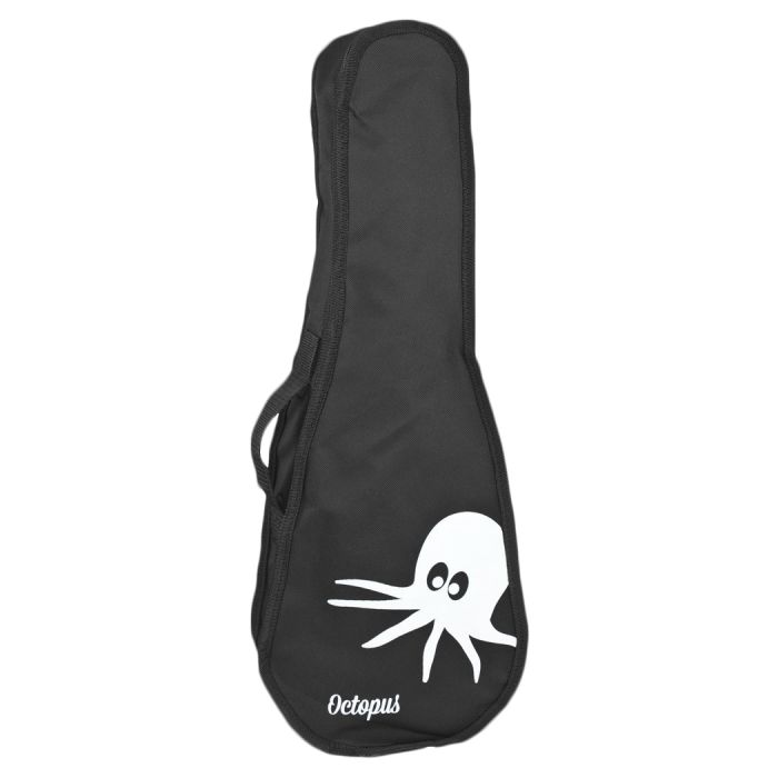 Octopus Soprano Ukulele Bag - Black