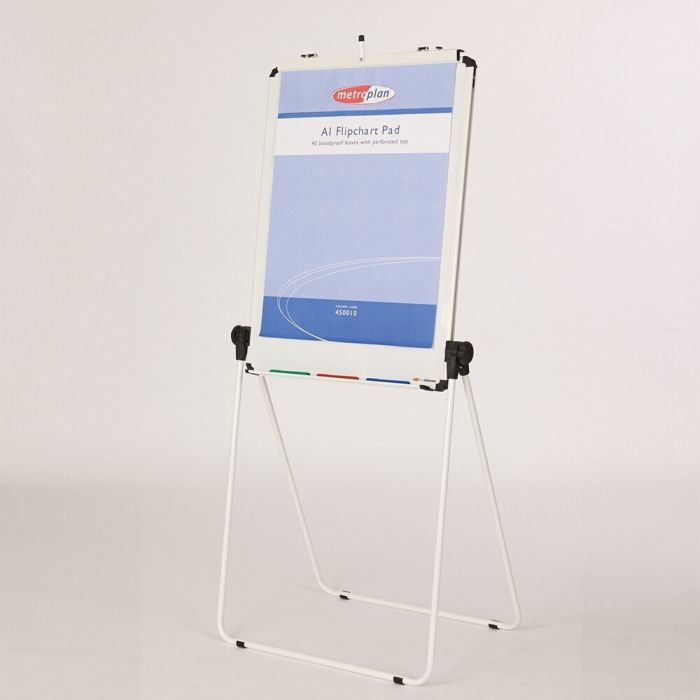 Ultimate Loop Leg Flipchart Easel - White
