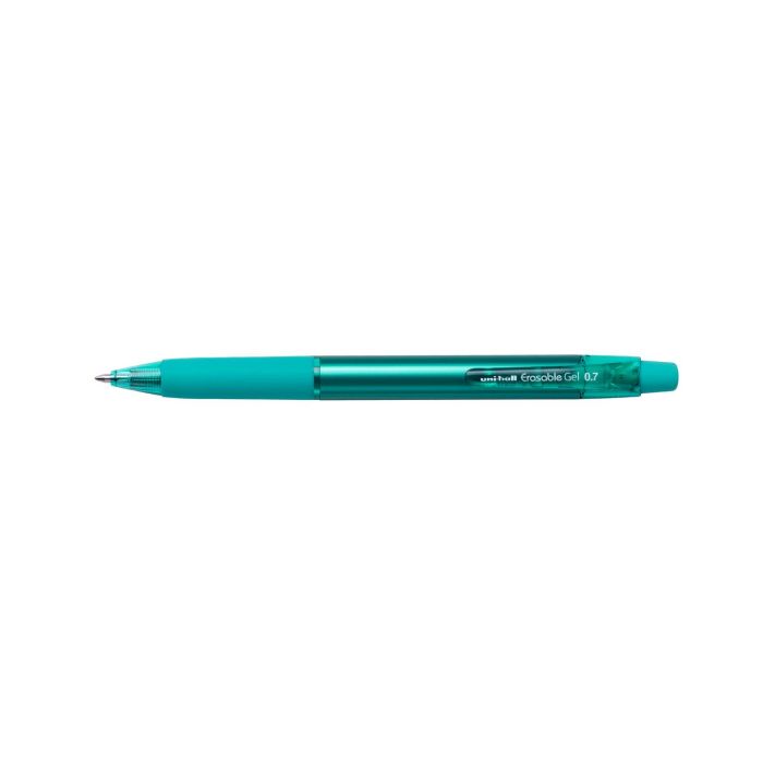 Uni-Ball Erasable Gel Clicker - Green - Pack of 12