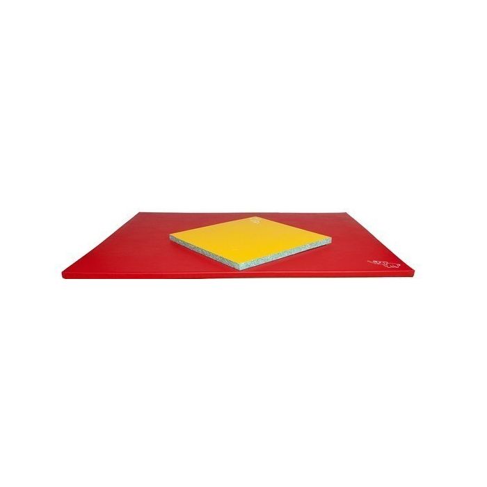 Deluxe Gym Mat 6' x 4' x 1.1/4in - Red