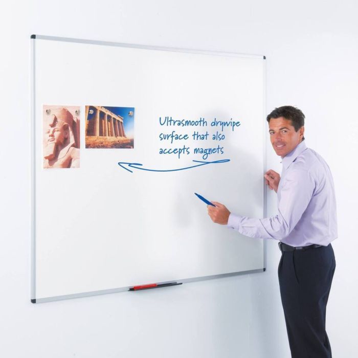 Vitreous Steel Drywipe Board - 1500 x 1200mm