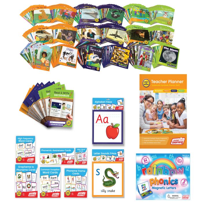 Junior Learning Single Phonics Kit - Reception