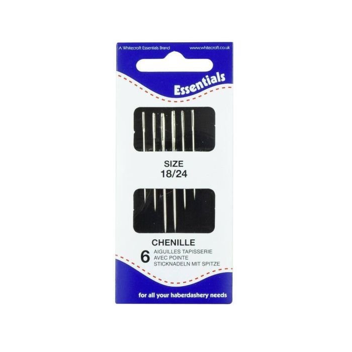 Chenille Needles - Size 18 - Pack of 60
