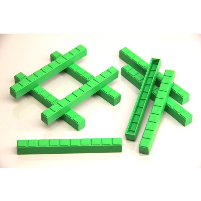 Ten Rods 50 pieces - Green