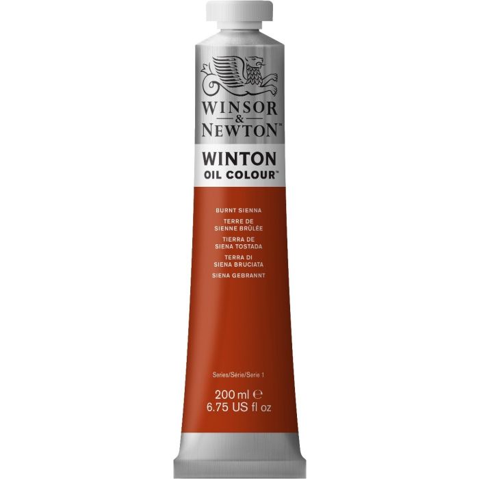 Winton Oil Colour 200ml - Burnt Sienna