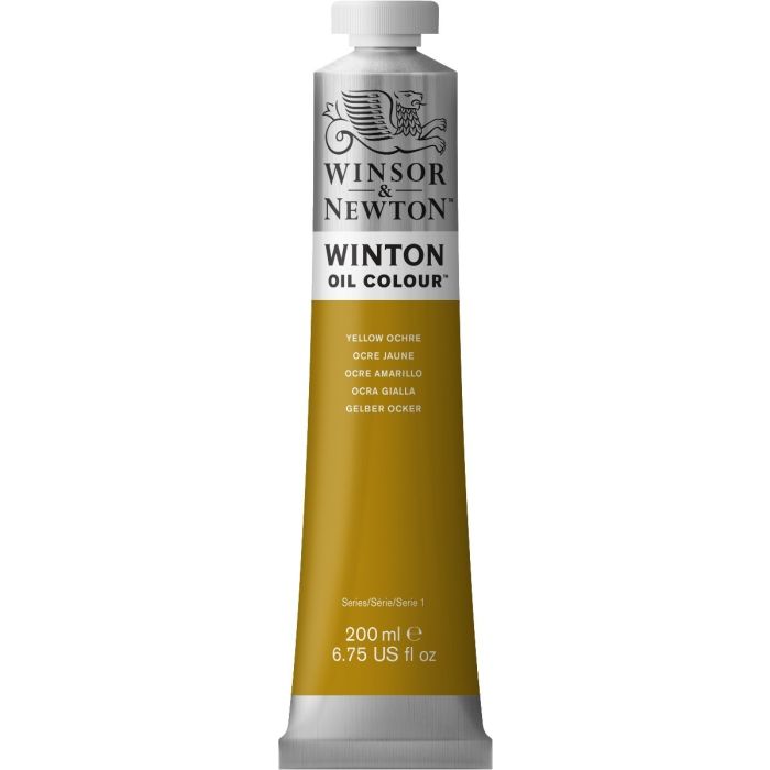 Winton Oil Colour 200ml - Yellow Ochre