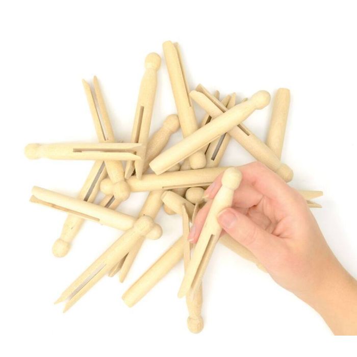 Dolly Pegs Natural - Pack of 24