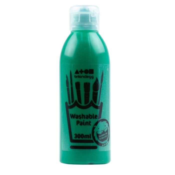 Washable Paint 300ml Bottle - Green