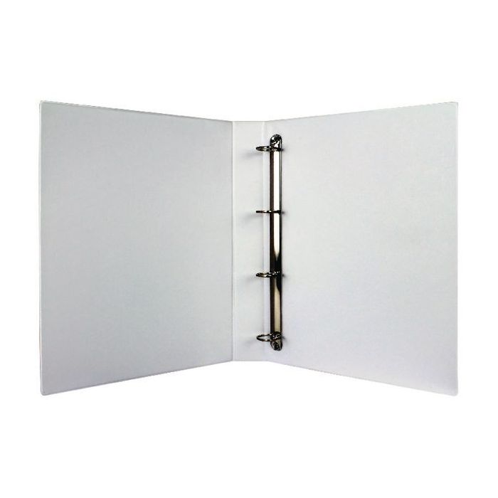 Presentation Ring Binders 25mm - White - Pack of 10