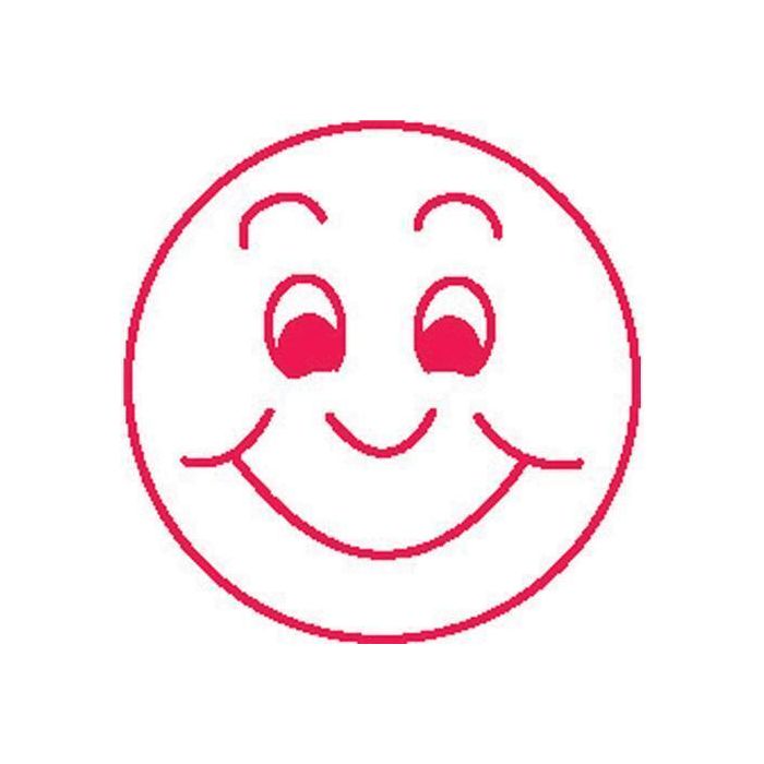 Xclamation Stamper - Red Smiley Face