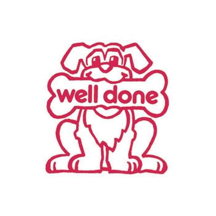 Xclamation Stamper - 'Well Done' Red