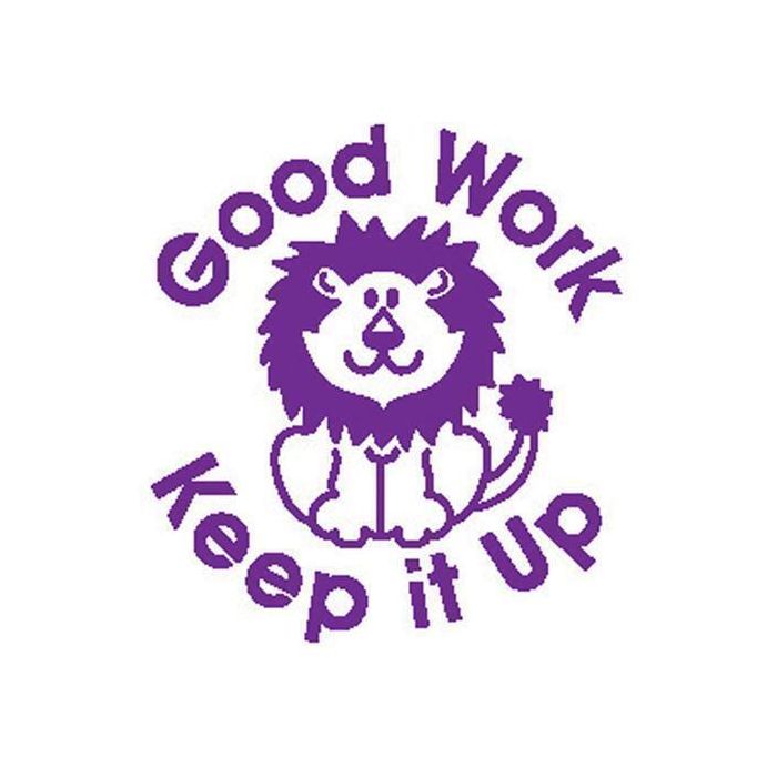 Xclamation Stamper - 'Good Work Keep It Up' Purple