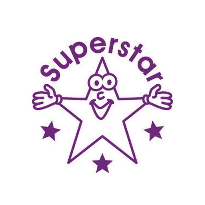 Xclamation Stamper - 'Super Star' Lilac