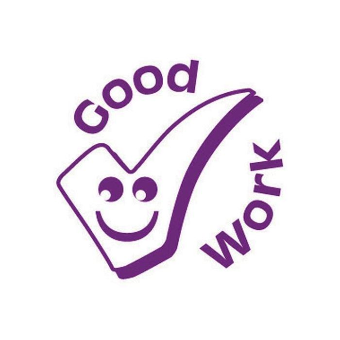 Xclamation Stamper - 'Good Work' Lilac