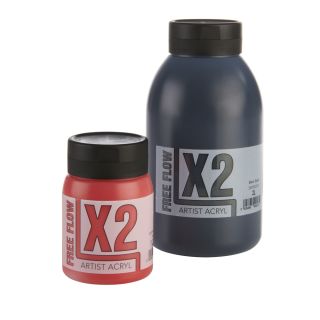 X2 Free Flow Acryl Acrylic Colours