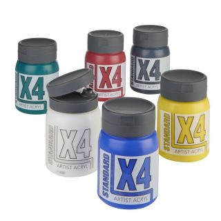 X4 Standard Acryl 500ml - Set 1