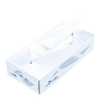 Comfortex Facial Tissues Desktop - White - Pack of 24