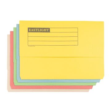 Premium Document Wallets - Assorted - Pack of 50