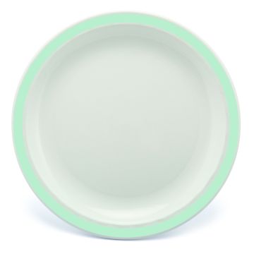Small Duo Plate - 17cm - Grey/Green