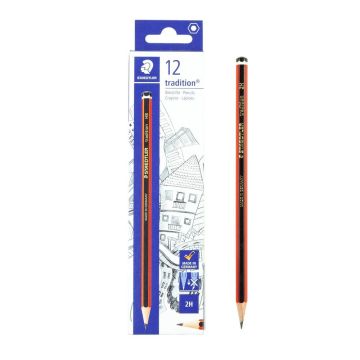 Staedtler Tradition Pencils 2H - Pack of 12