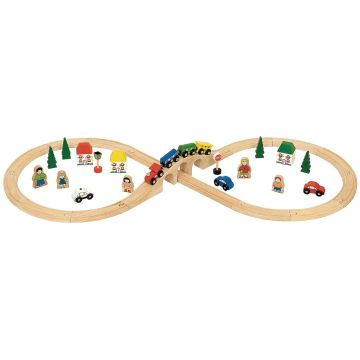 Bigjigs Toys Figure of Eight Train Set