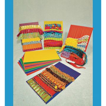 Rainbow Weaving Cards - Pack of 20