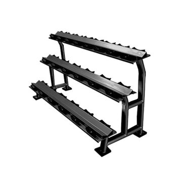 Gym Gear 10 Pair / 3 Tier Dumbbell Storage Rack