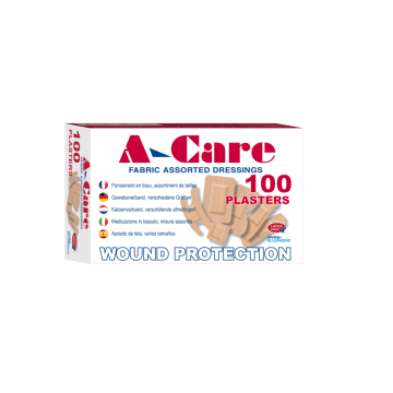 Fabric Plasters Assorted - Pack of 100