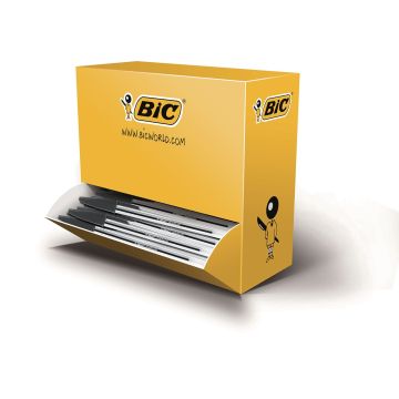 BIC Cristal Ballpoint Pen Black - Pack of 90 + 10 Free