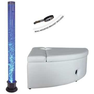 Corner Bubble Tube Kit (Incl. Large Tube, Padded Surround and Bracket)