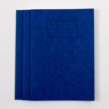 A4 Exercise Book 80P 7mm Squared Blue - Pack of 50