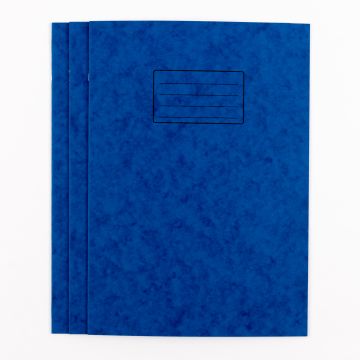 A4+ Exercise Book 24 Page- 8mm Ruled- Blue - Pack of 50