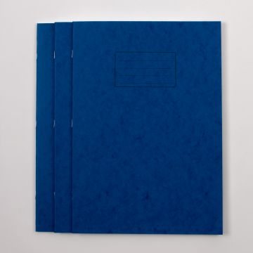 A4+ 80 page- 10mm ruled with margin- Blue - Pack of 50