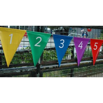 GIANT NUMBER BUNTING 1-20