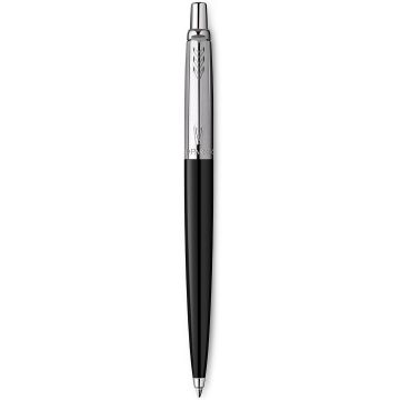 Parker Jotter Retractable Pen - Black Barrel - Blue ink