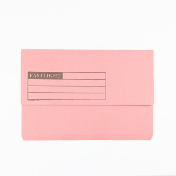 Premium Document Wallets - Pink - Pack of 50