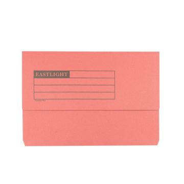 Premium Document Wallets - Red - Pack of 50