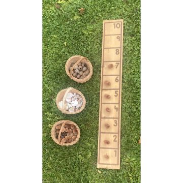 VERTICAL NUMBER LADDER 1-10