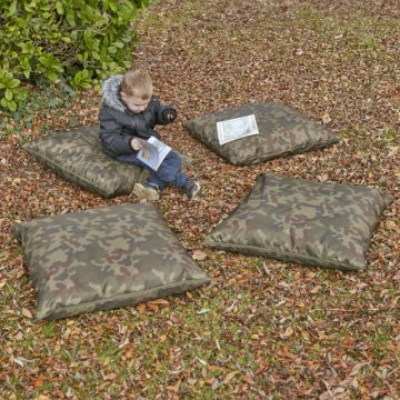 CAMO CUSHIONS LARGE (4 PK)
