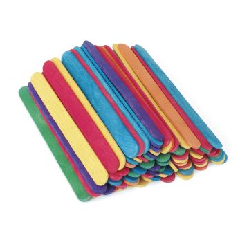Classmates Lollipop Sticks Coloured - Pack of 1000