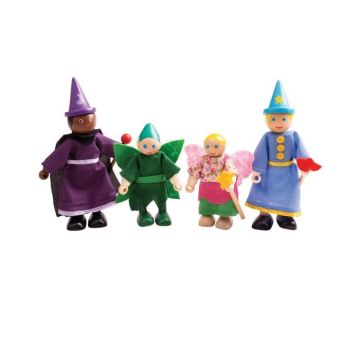 Wood Flexi Fantasy Family (4pk)