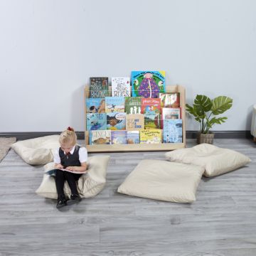 NEUTRAL GIANT CUSHIONS (4PK)