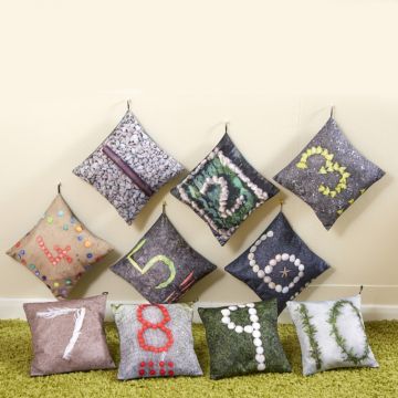 NATURE NUMBER CUSHIONS (10PK)