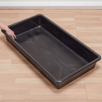LARGE RECTANGULAR SAND AND WATER TRAY.(100X55CMX15CM)