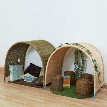 MEDIUM SIZED WICKER ARCH (2 PK)