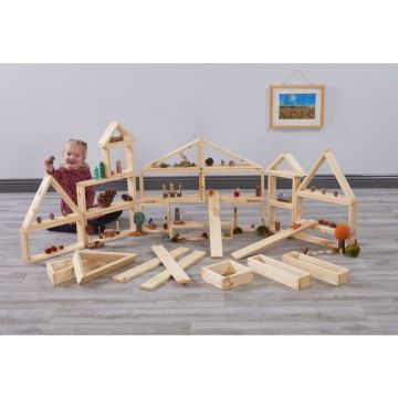 SHAPE BUILDING BLOCKS ( 30PK )