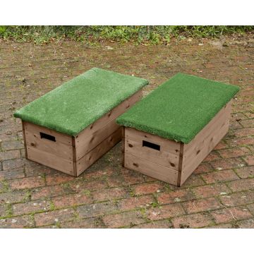 NATURAL CARRY BENCHES (2PK)